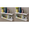 Wall Shelves 4 pcs White 31.5"