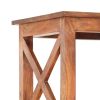 Bookshelf 39.4"x11.8"x70.9" Solid Acacia Wood Honey Finish