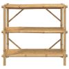 3-Layer Shelf 39.4"x15.7"x35.4" Bamboo
