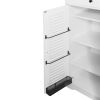 Freestanding Shoe Rack Organizer with 2 Shutter Door, Entryway Narrow Shoe Storage with Adjustable Storage Shelf &Top Drawer, Modern Slim Shoe Cabinet