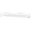 Wall Shelves 4 pcs White 31.5"