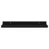 Wall Shelves 4 pcs Black 15.7"x3.5"x1.2"