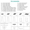 Metal Garment Hanging Rack Shoe Clothing Organizer Shelves Freestanding Clothing Hanging Rail Clothes Wardrobe Shoe Display Organizer with 1 Hanging R