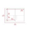 Storage Cabinet - Wall Cabinet, Three Interior Shelves, Double Door