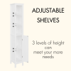 66.92" Tall Bathroom Storage Cabinet with Adjustable Shelves,1 Doors Freestanding Cabinet with Anti-Tip, Open compartments, for Home, Small Spaces, Ba