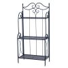 Metal Foldable 3-Tier Plant & Home D√©cor Display Stand Rack / Book Shelf