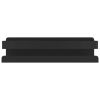 Shower Shelf Matt Black 9.1"x2.6"x2.4" Brushed 304 Stainless Steel