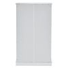 103.5*60*30cm Simple Triamine Adjustable Shelves Sideboard With Door Cabinet White