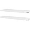 Wall Shelves 4 pcs White 31.5"