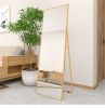 Wall-Mounted Alloy Frame Full Length Mirror, Golden