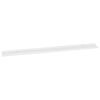 Wall Shelves 2 pcs High Gloss White 45.3"x3.5"x1.2"