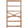 Bookshelf 39.4"x11.8"x70.9" Solid Acacia Wood Honey Finish