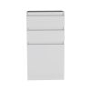 Kamelot Dresser With Jewelry Box; Single Door Cabinet; Mirror; Two Drawers -White