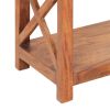 Bookshelf 39.4"x11.8"x70.9" Solid Acacia Wood Honey Finish