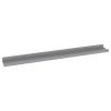 Wall Shelves 4 pcs Gray 31.5"x3.5"x1.2"