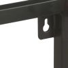 Wall Shelf 23.6"x7.9"x33.5" Solid Reclaimed Wood