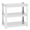 40-50 Gallon Fish Tank Stand - Metal Aquarium Stand, 31.5 "L x 18 "W x 34"H Adjustable Heavy Duty Reptile Tank Stand, Adjustable 3-Tier Fish Tank Rack