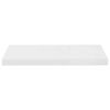 Floating Wall Shelves 4 pcs High Gloss White 23.6"x9.3"x1.5" MDF