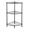 3-Tier Corner Wire Shelving--YS