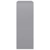 Wall Cube Shelves 3 pcs Gray MDF
