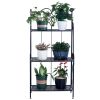 Metal Foldable 3-Tier Plant & Home D√©cor Display Stand Rack / Book Shelf
