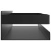 Shower Shelf Matt Black 11.8"x3.9"x2.4" Brushed 304 Stainless Steel