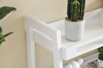 Three-tier Solid Wood Shelving Unit