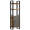Bookshelf 19.7"x11.8"x66.9" Solid Mango Wood