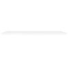 Floating Wall Shelf White 47.2"x9.3"x1.5" MDF