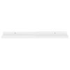 Wall Shelves 2 pcs High Gloss White 31.5"x3.5"x1.2"