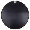 Gold 32 IN Metal Round mirror