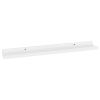 Wall Shelves 4 pcs White 23.6"x3.5"x1.2"