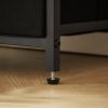 End Table with Charging Station, Nightstand with USB Port, Outlet and Fabric Bag, 2 Drawers & Open Storage Shelf Side Table, Sofa Cabinet for Living R