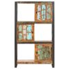 Bookshelf 35.4"x11.8"x59.1" Solid Reclaimed Wood