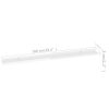 Wall Shelves 2 pcs High Gloss White 39.4"x3.5"x1.2"