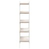 5-Tier Shelf A-shape 43.3"x15.7"x71.1" Solid Wood Pine