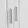 Tall and Wide Storage Cabinet with Doors for Bathroom/Office, Three Drawers